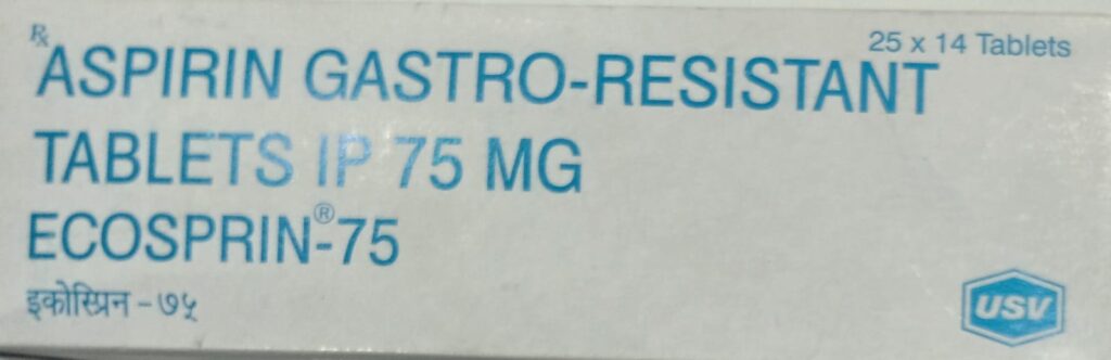 aspirin, aspirin 75 mg